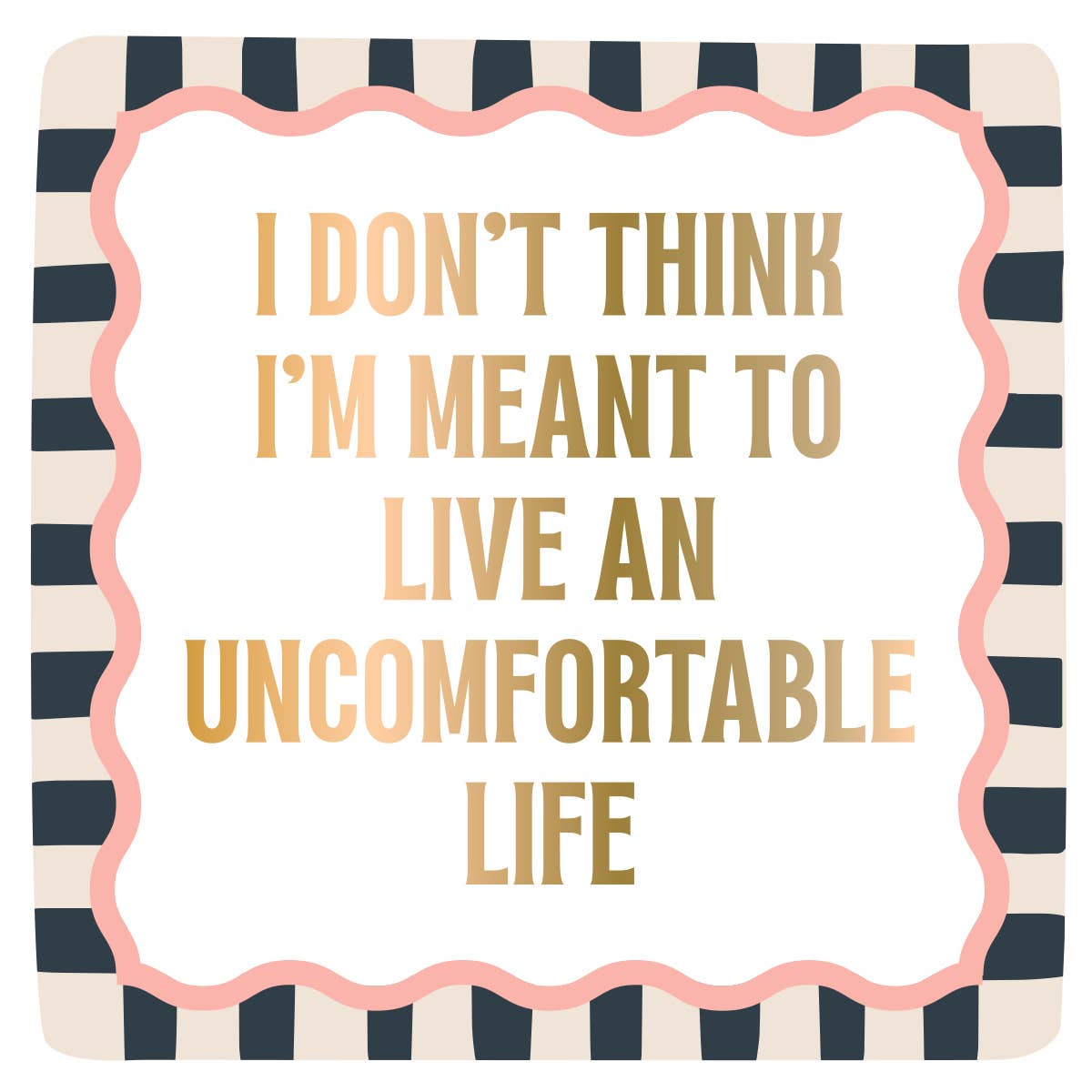 Uncomfortable Life Ceramic Trinket Dish