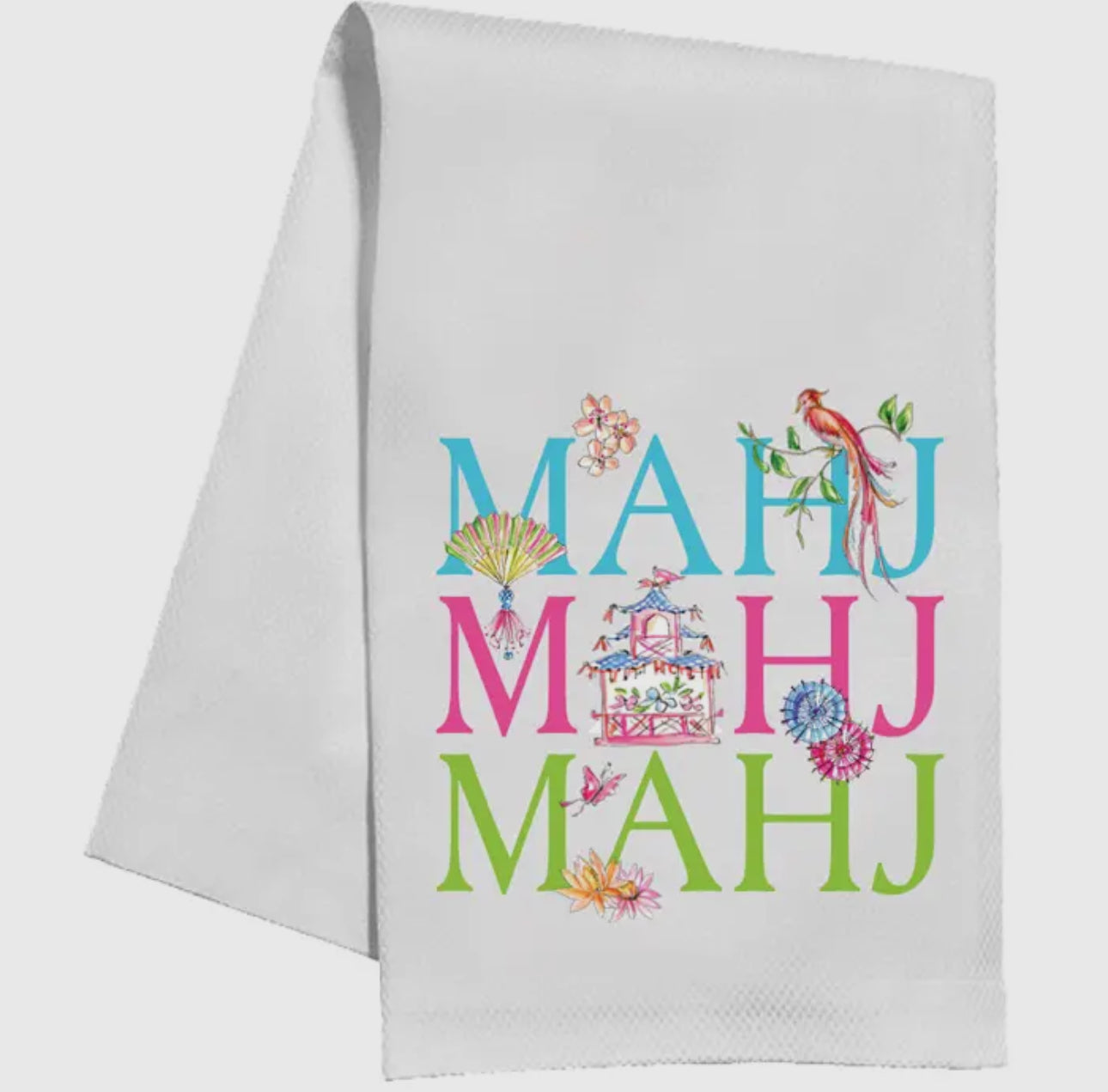 Mahj Mahj Mahj Kitchen Towel