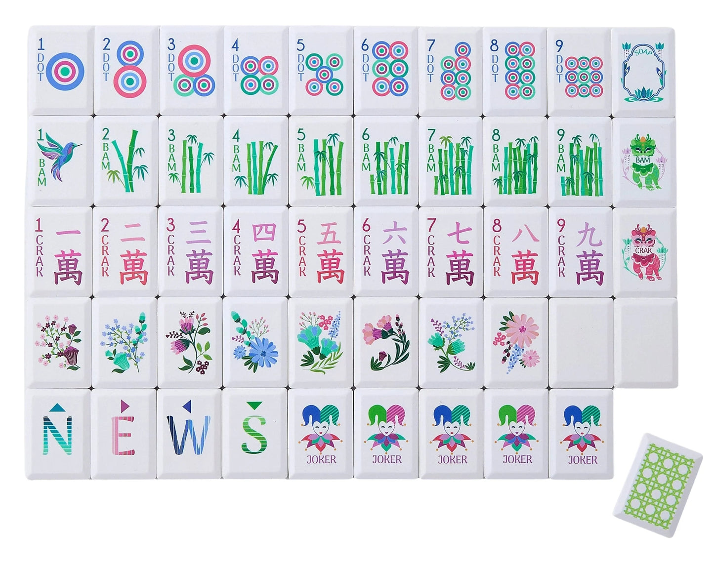 Jardin Debutant Tile Set