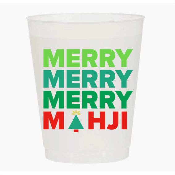 MERRY MERRY MERRY MAHJI FROST FLEX CUPS