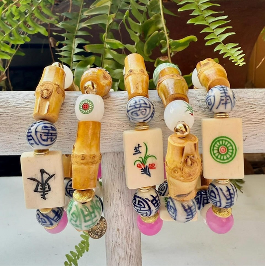 Mahjong Tile Bracelet