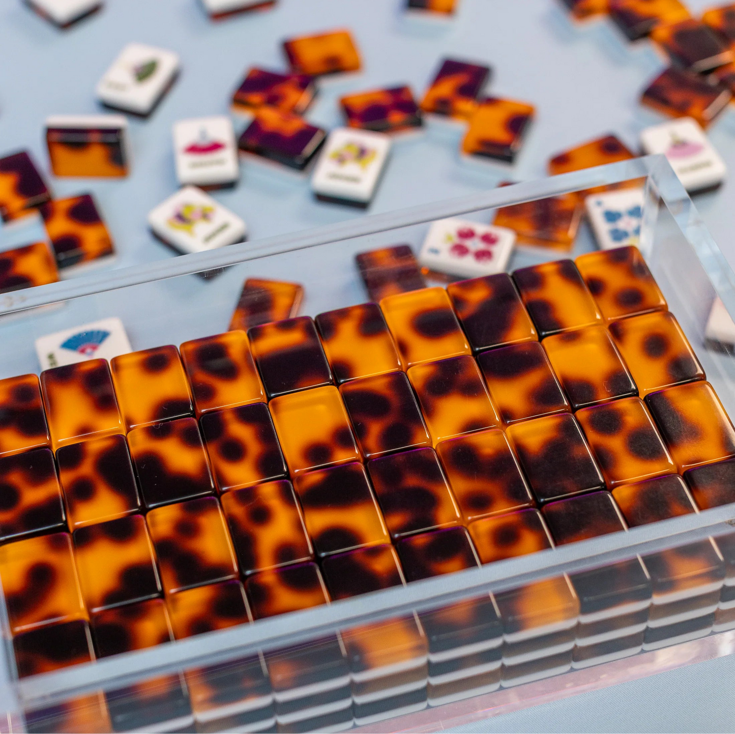 Classic Tortoise Shell Tile Set