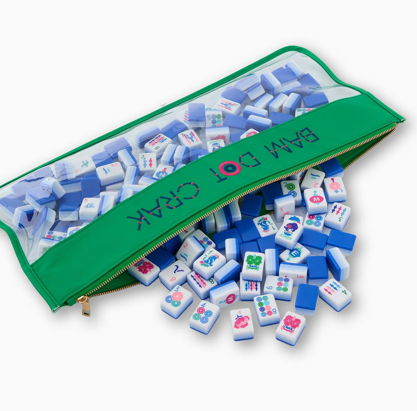 Bam Dot Crack Kelly Green Bag