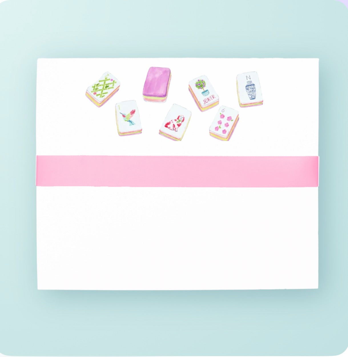 Large Mahjong Tiles Luxe Slab