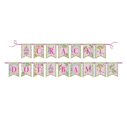 Crak Dot Bam Mahjong Icons Party Banner