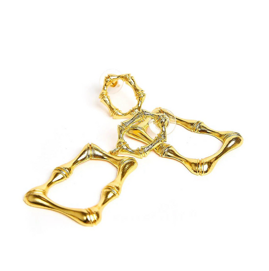 Jordan Statement Bamboo Earrings