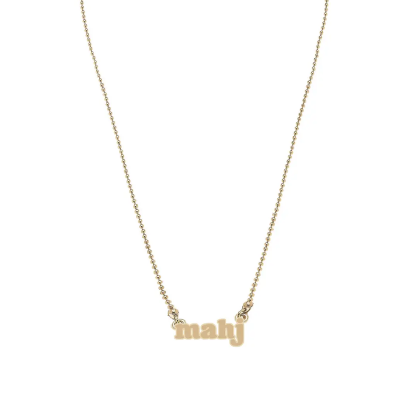 Mahj Ball Chain Necklace