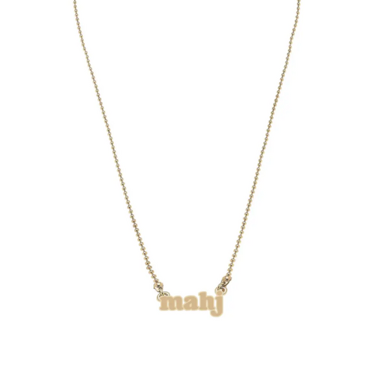 Mahj Ball Chain Necklace