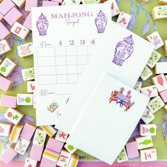 Mahjong Scorecard Pad (Taylor Tiles)