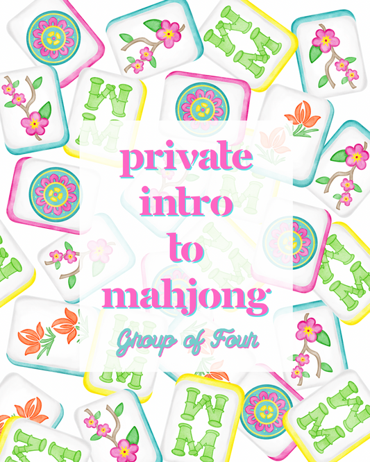 Private Intro To Mahjong: Group of 4