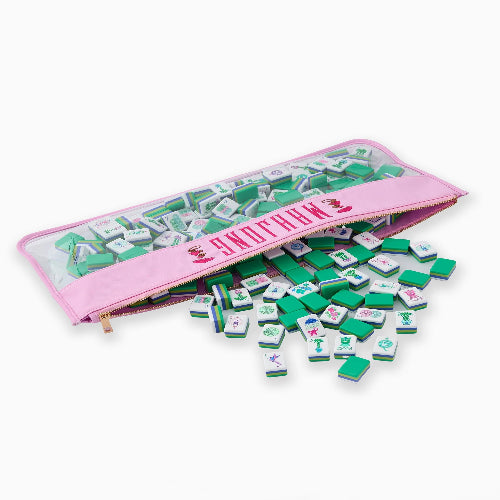 Cotton Candy Monkey Stitched Bag