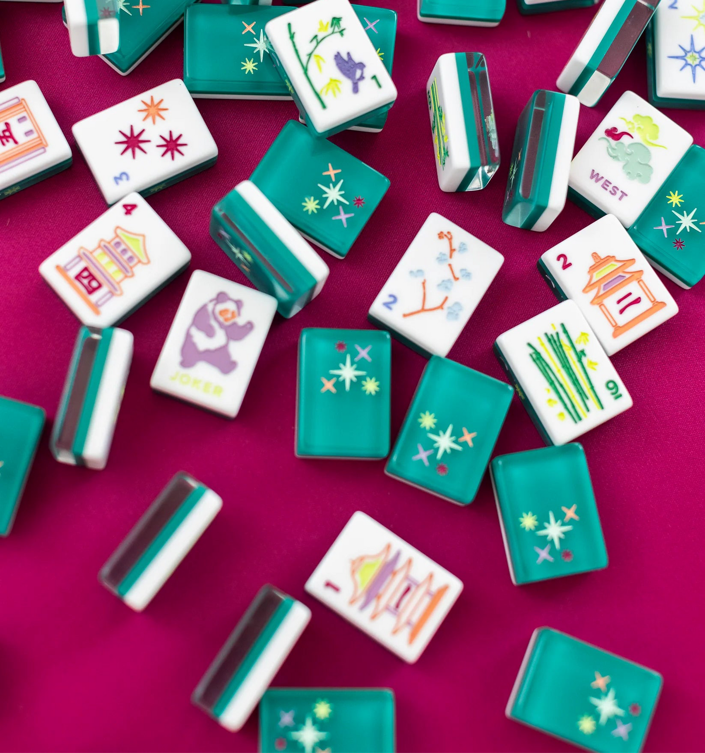East Meets West Tile Set
