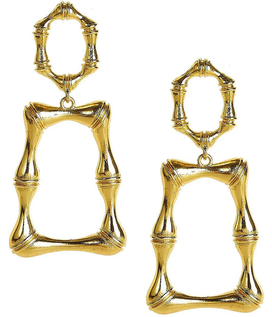 Jordan Statement Bamboo Earrings