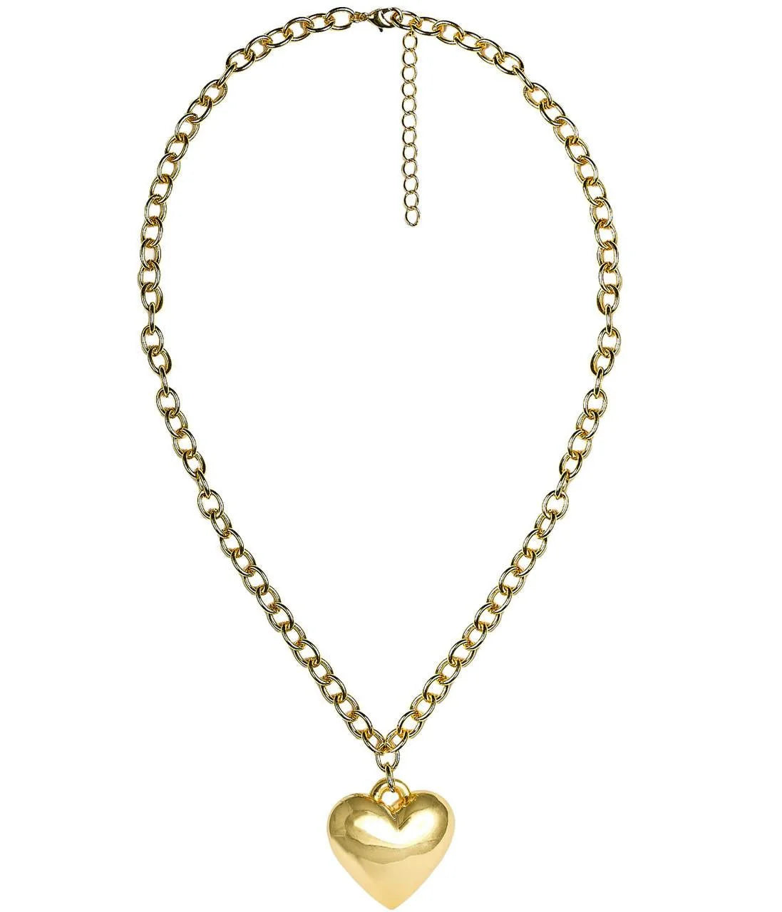 Sienna Puffy Heart Necklace