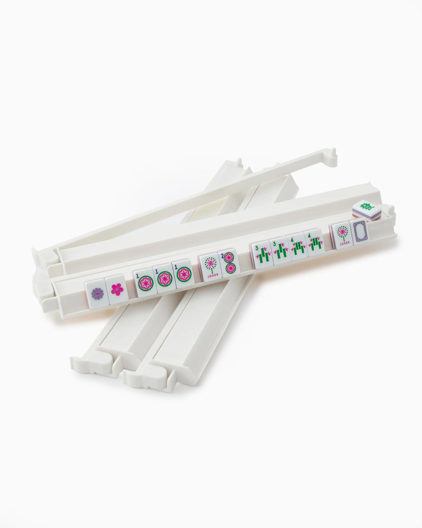 White Acrylic Rack Pusher Set