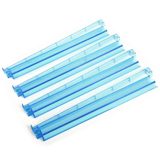 Blue Acrylic Racks Set of 4