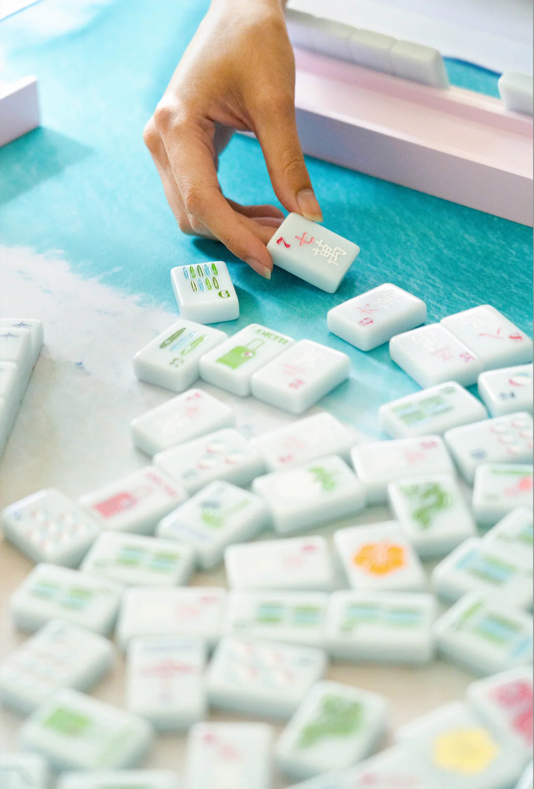 Gray Malin Beach Club Tiles (Ocean Blue)