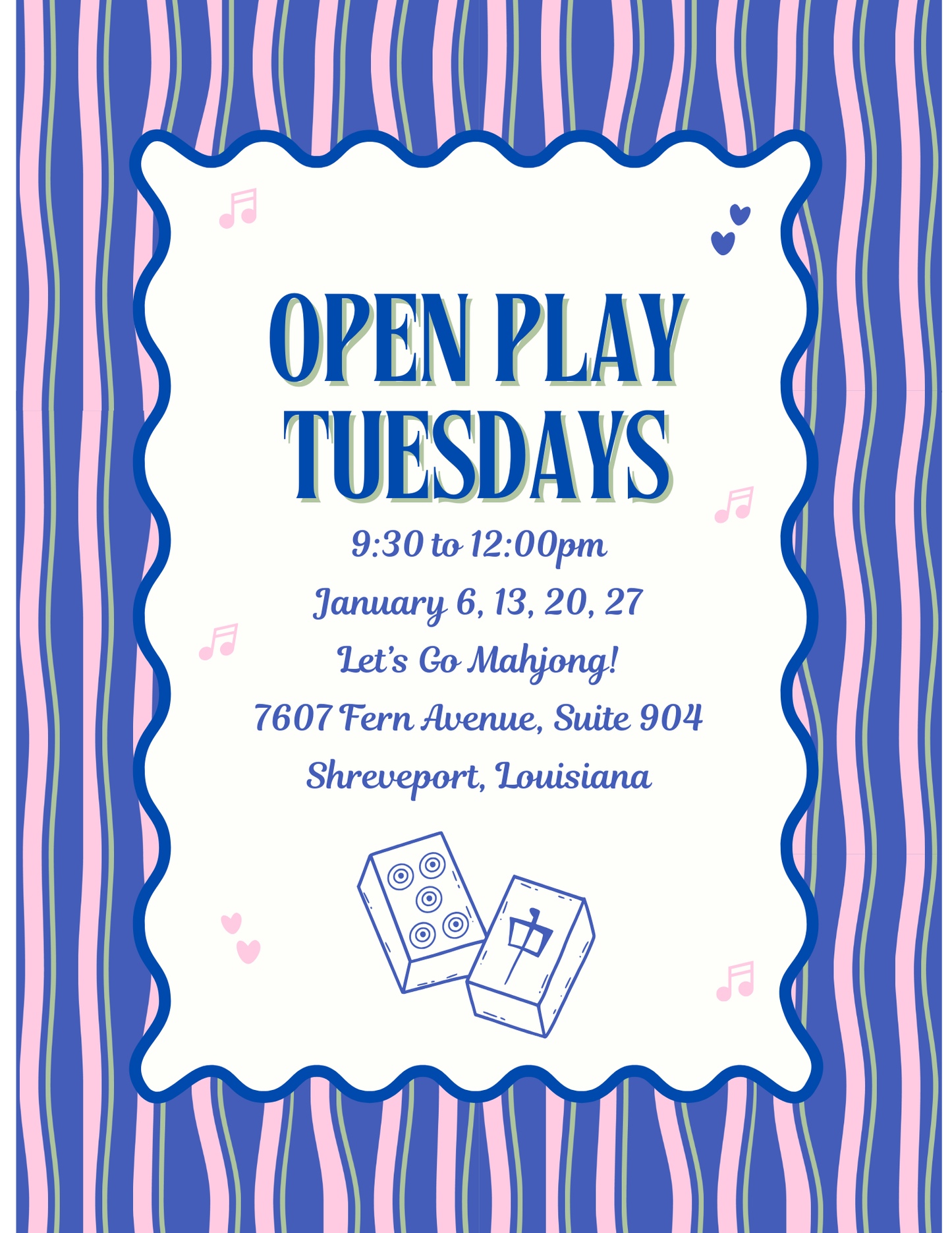 Tuesday Morning Open Play