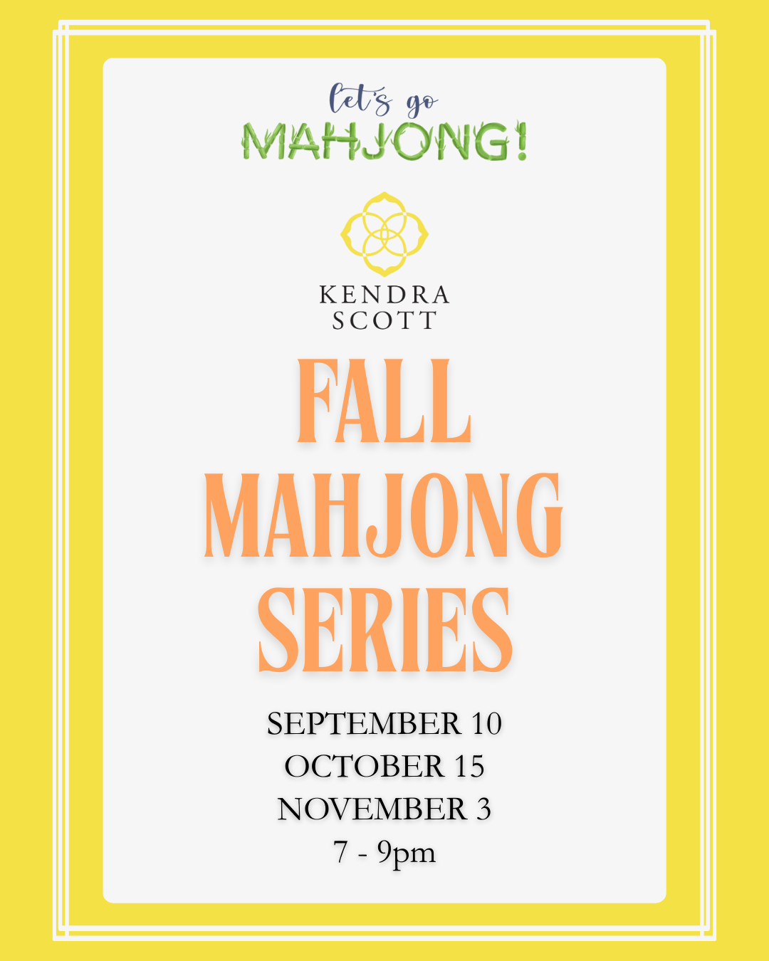 Kendra Scott Fall Series