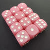 Pink Acrylic Dice Set