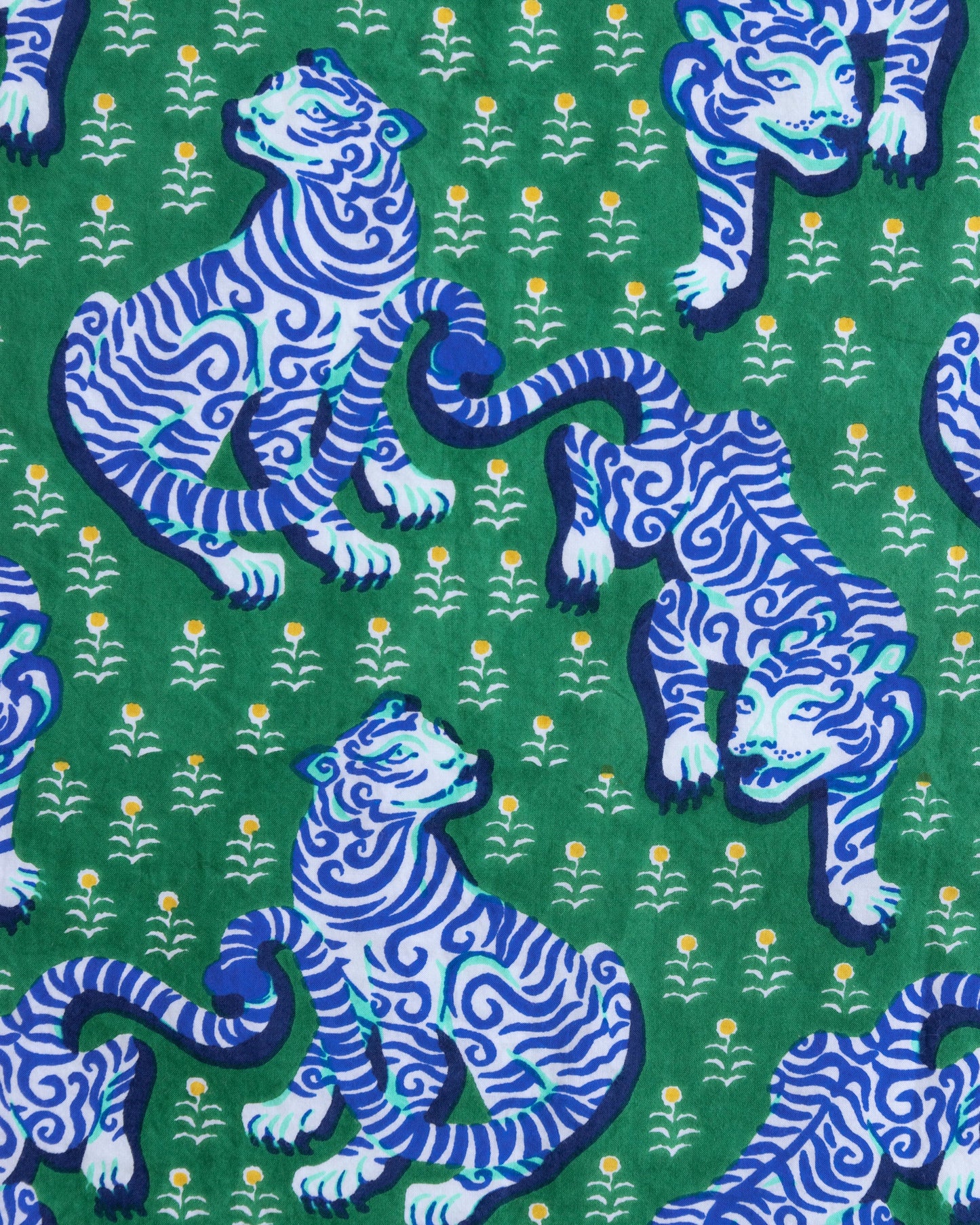 Long PJ Set in Tiger Queen