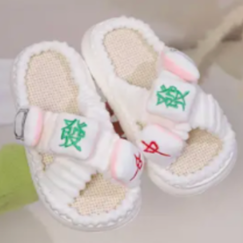 Mahjong Slippers