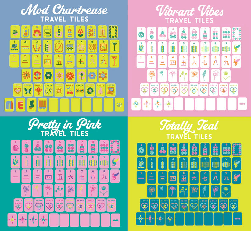 Mile High Mahj Club Travel Tiles