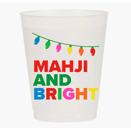 Mahji Mamas - MAHJI AND BRIGHT" MAHJONG FROST FLEX CUPS