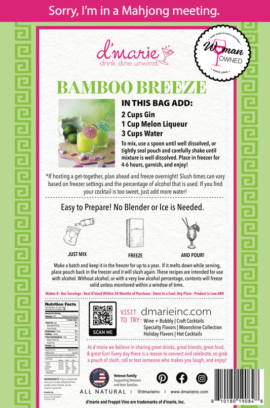 Bamboo Breeze Slush Mix 10oz