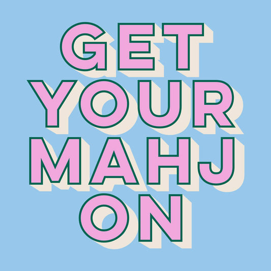 Get Your Mahj On Napkins