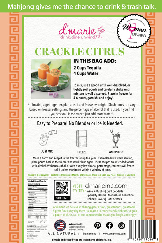 Crackle Citrus Drink Mix