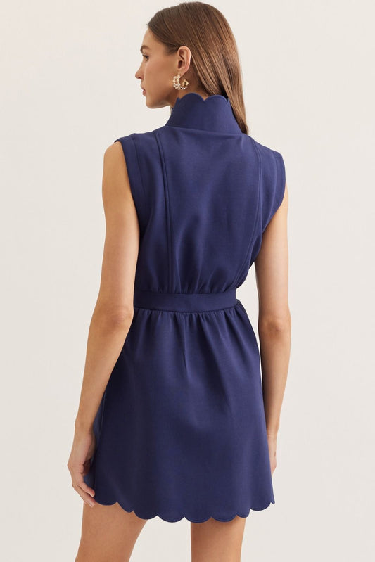 Kelly Navy Mini Dress