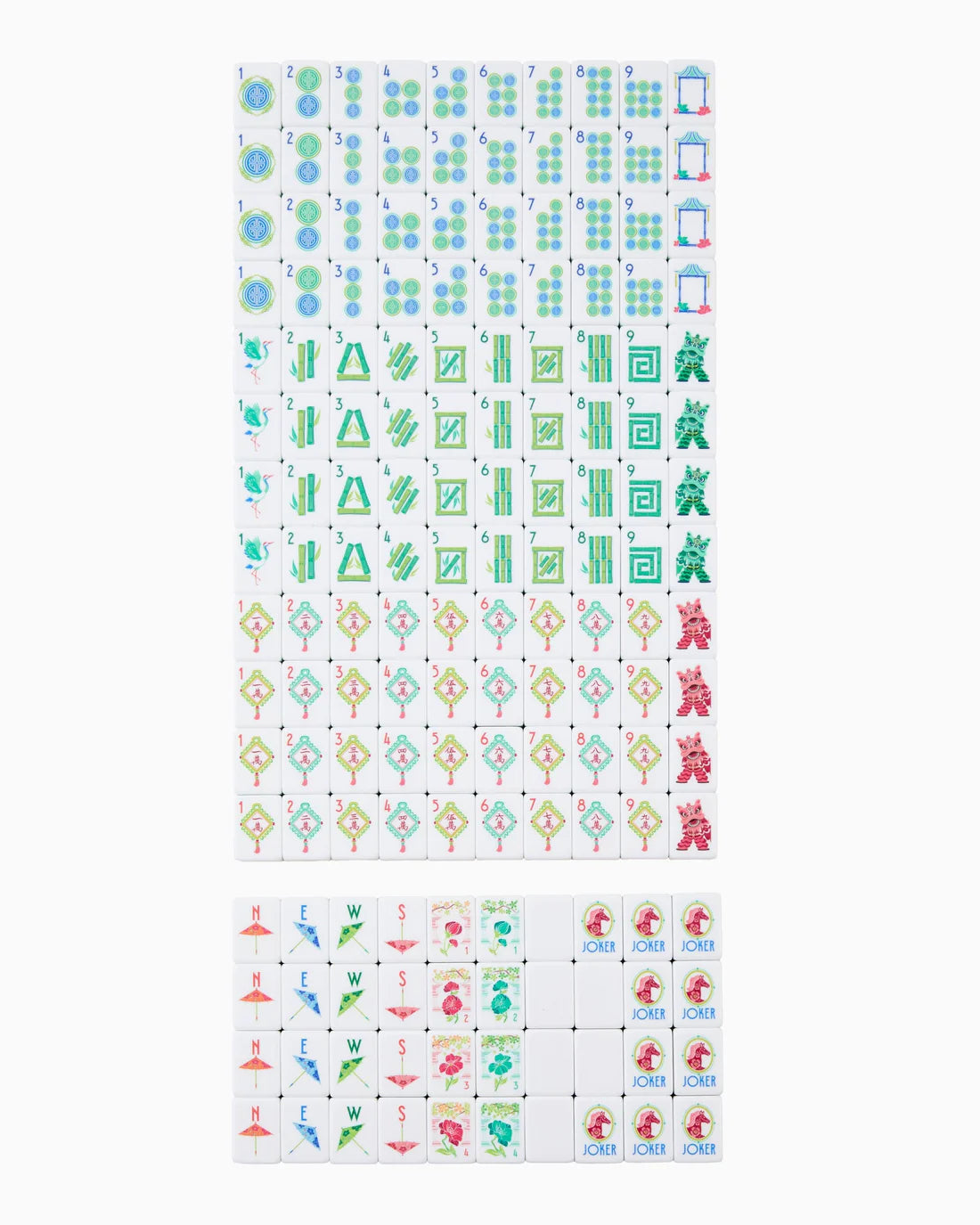 Pippa Mahjong Tiles