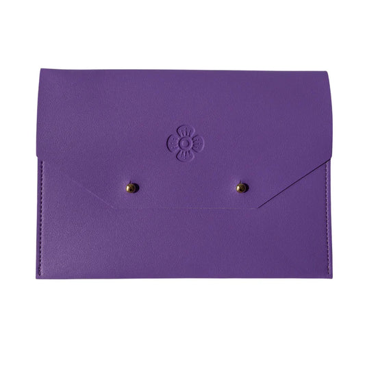 Purple Card Clutch