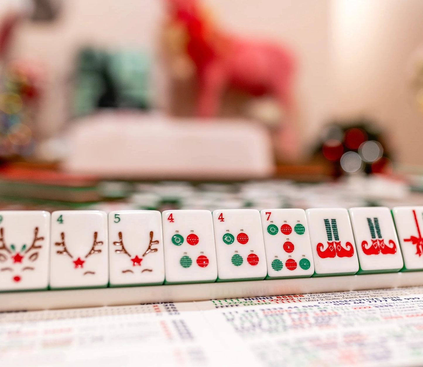 Rackin' Rudolph Tile & Mat Set