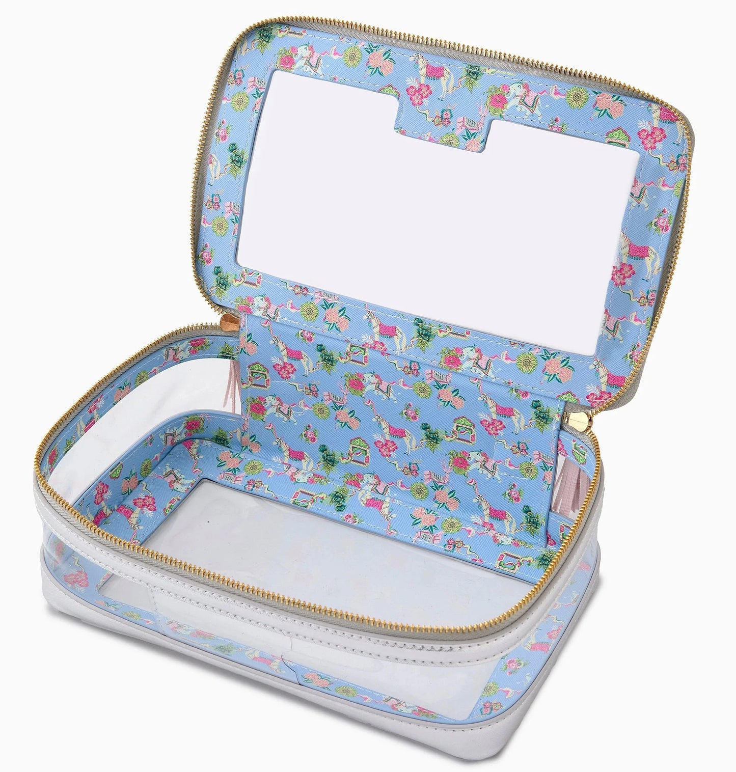 Silver Tile Storage Bag