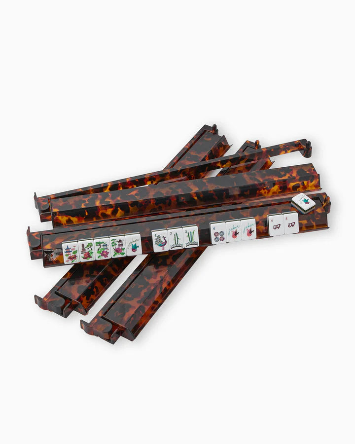 Tortoise Shell Rack & Pusher Set – Let's Go Mahjong