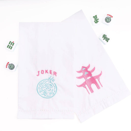 Embroidered Bar Towel Set
