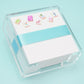 Mahjong Tiles Notepad with Acrylic Holder