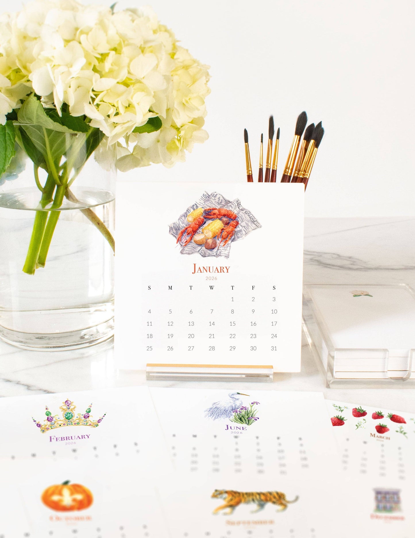 2026 Calendar - LOUISIANA EDITION