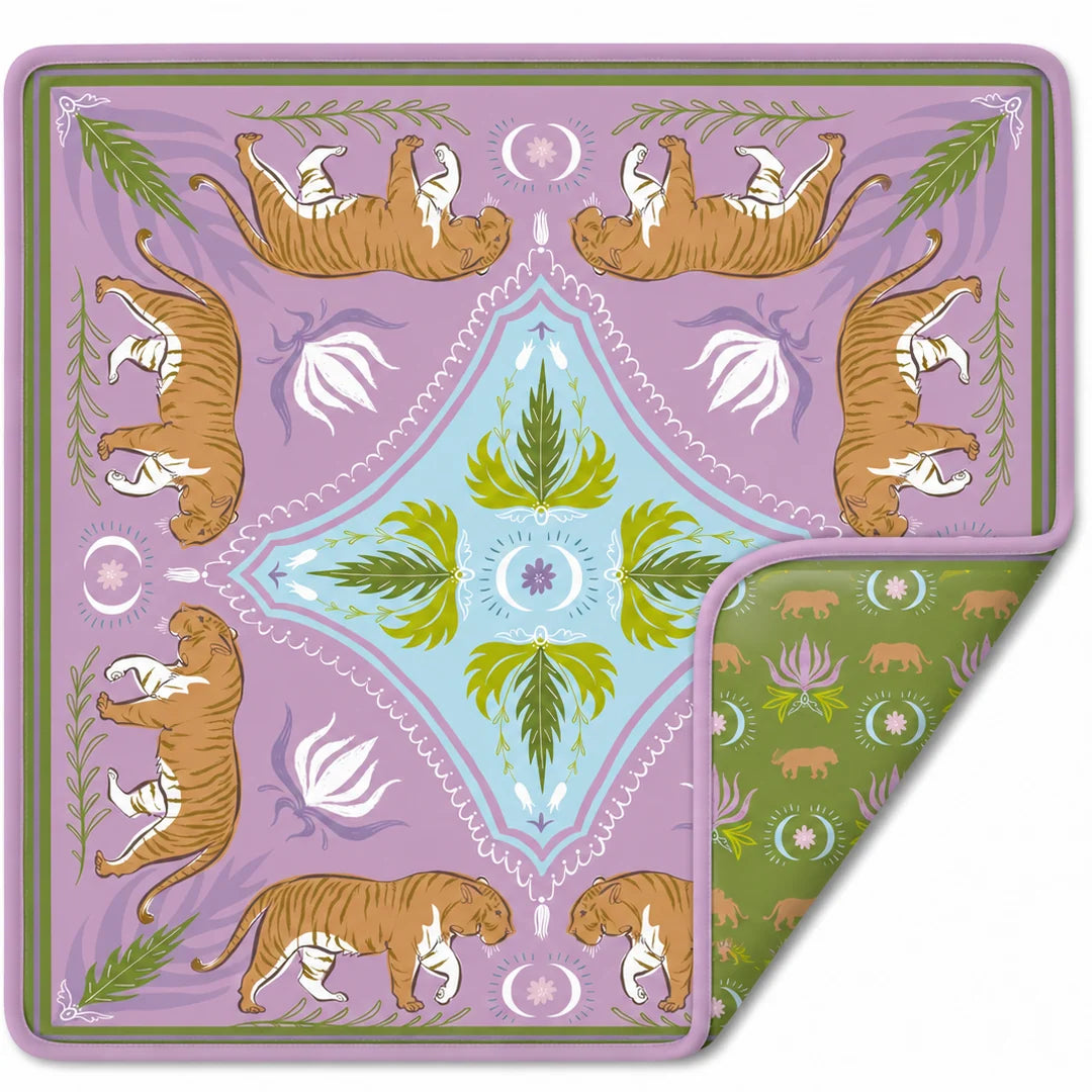 Moon Tiger Double Sided Mahjong Mat