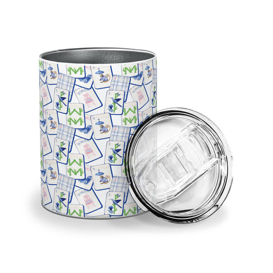 Mahjong Print 12oz Tumbler