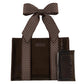 Espresso Polka Dot Jelly Tote Bag