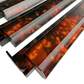 Tortoise Shell Mahjong Rack & Pusher Set Matte Finish