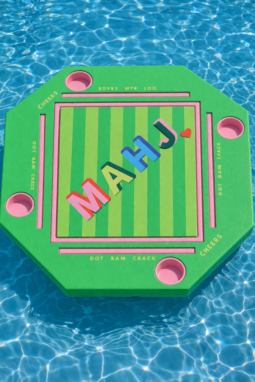 Floating Mahjong Tile Mat