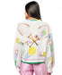 White Tennis Icon Cardigan