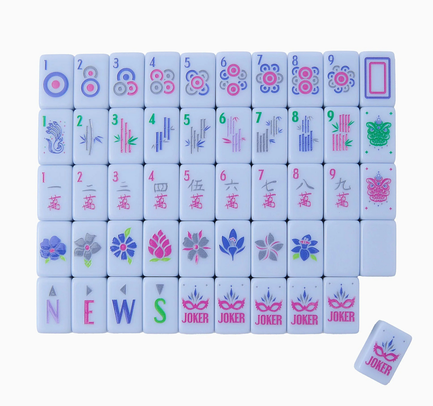 Parisian Mahjong Travel Set