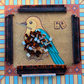 Tortoise Shell Mahjong Rack & Pusher Set Matte Finish