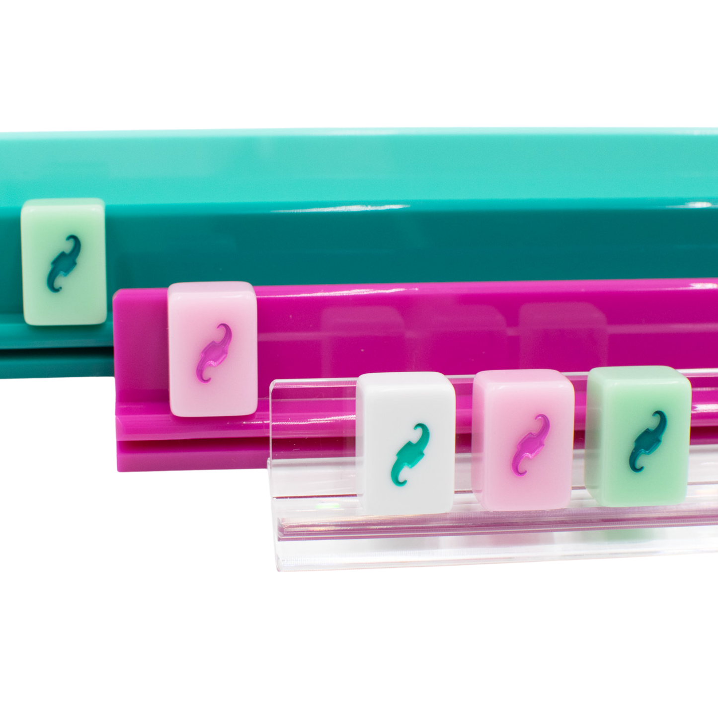 Premium Acrylic Mini Travel Mahjong Racks