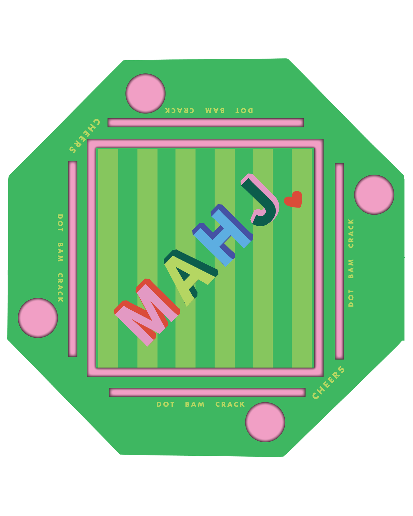 Floating Mahjong Tile Mat